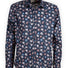 Poggianti Shirts Poggianti - Shirt - Dark Blue Floral Print