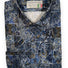 Poggianti Shirts Poggianti - Shirt - Dark Blue Paisley Printed Cord