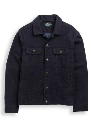 Rodd and Gunn Coats Rodd & Gunn - Greenbay Navy Trucker Jacket