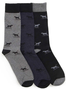 Rodd and Gunn Headwear Rodd & Gunn - Dogs-A-Plenty Three Pack Socks