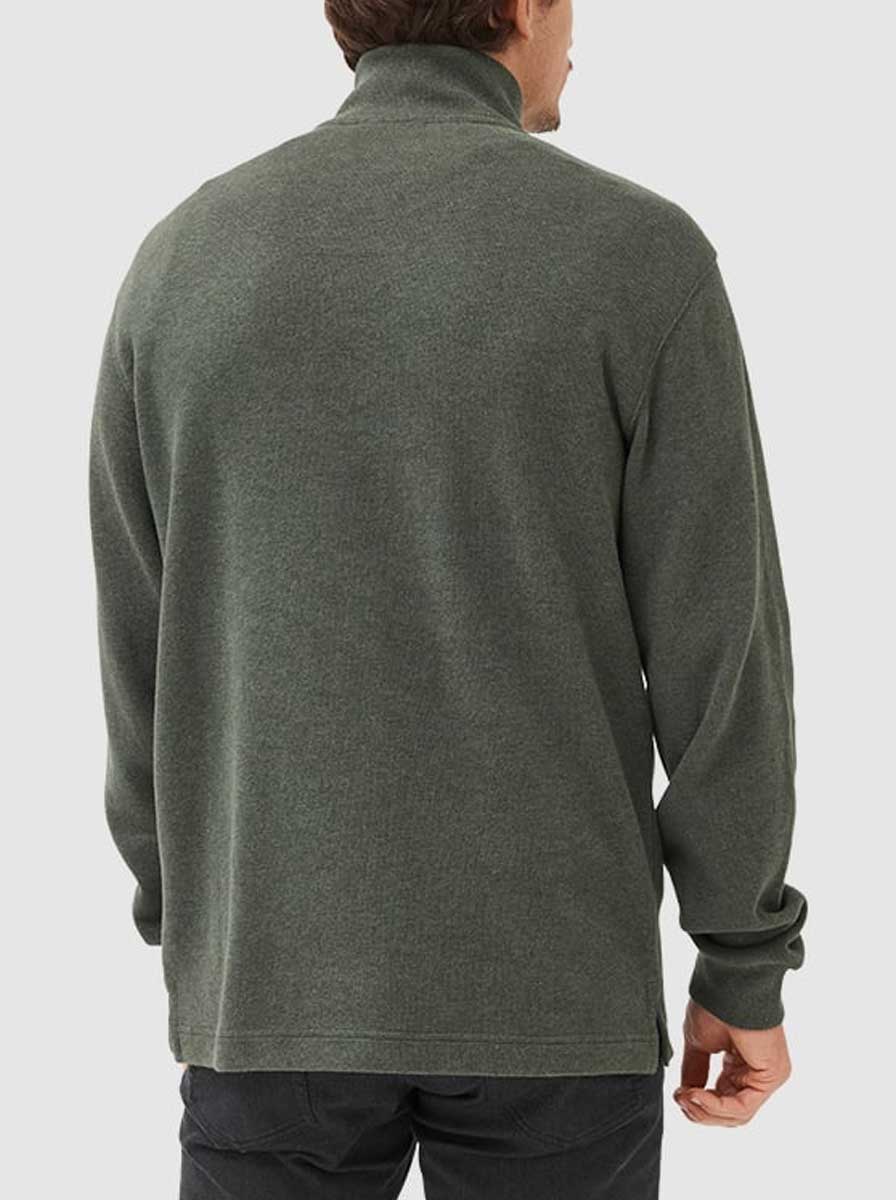 Rodd and Gunn Knitwear & Jumpers Rodd & Gunn - Alton Ave 1/4 Zip Forest Sweatshirt