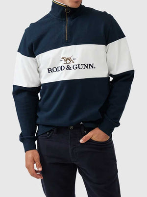 Rodd and Gunn Knitwear & Jumpers Rodd & Gunn - Foresters Peak Midnight Sweatshirt