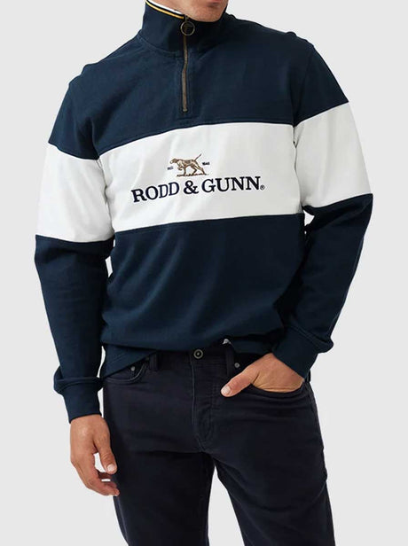 Rodd and Gunn Knitwear & Jumpers Rodd & Gunn - Foresters Peak Midnight Sweatshirt