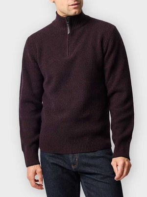 Rodd and Gunn Knitwear & Jumpers Rodd & Gunn - Knitwear - Robbies Road Black Fig Sweater