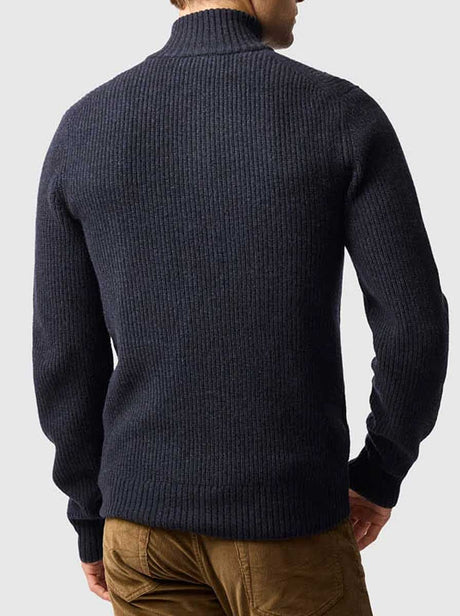 Rodd and Gunn Knitwear & Jumpers Rodd & Gunn - Knitwear - Robbies Road Midnight Sweater