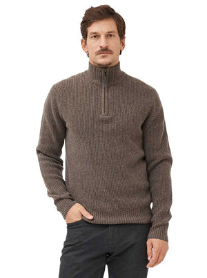 Rodd and Gunn Knitwear & Jumpers Rodd & Gunn - Robbies Road Sweater Walnut