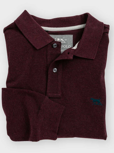 Rodd and Gunn Polo & T-Shirts Rodd & Gunn - Polo - Gunn L/S Black Fig Polo