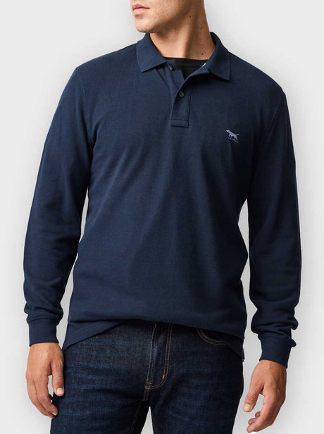 Rodd and Gunn Polo & T-Shirts Rodd & Gunn - Polo - Gunn L/S Eclipse Polo
