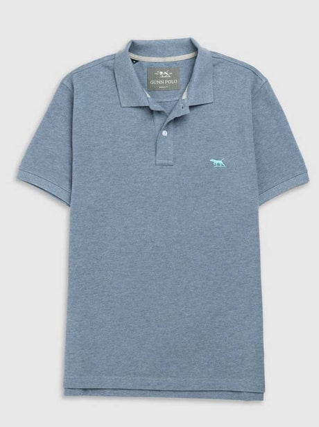 Rodd and Gunn Polo & T-Shirts Rodd & Gunn - "The Gunn Polo" Steel Blue Polo Shirt