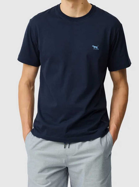 Rodd and Gunn Polo & T-Shirts Rodd & Gunn - "The Gunn T-Shirt" Midnight T-Shirt