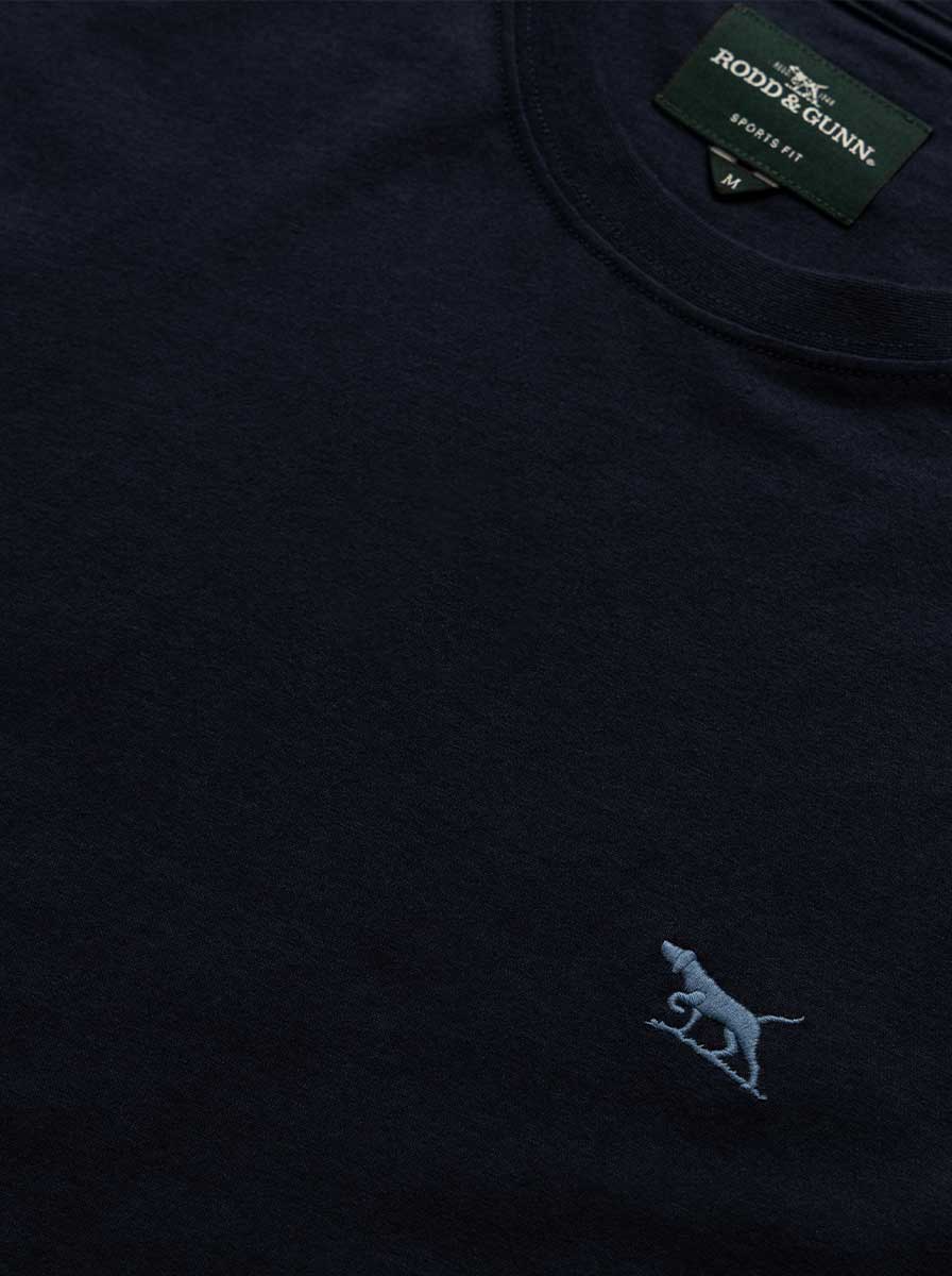 Rodd and Gunn Polo & T-Shirts Rodd & Gunn - "The Gunn T-Shirt" Midnight T-Shirt