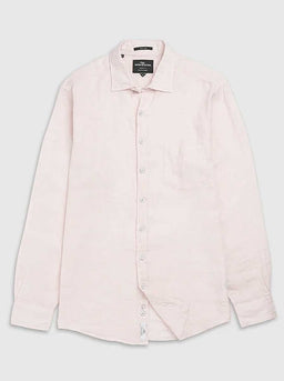 Rodd and Gunn Shirts Rodd & Gunn - Coromandel Sports Fit Linen Rose Water Shirt
