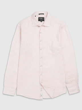 Rodd and Gunn Shirts Rodd & Gunn - Coromandel Sports Fit Linen Rose Water Shirt