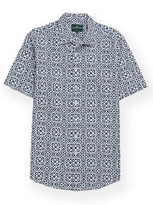 Rodd and Gunn Shirts Rodd & Gunn - Cotton/Linen Short Sleeve Shirt 124