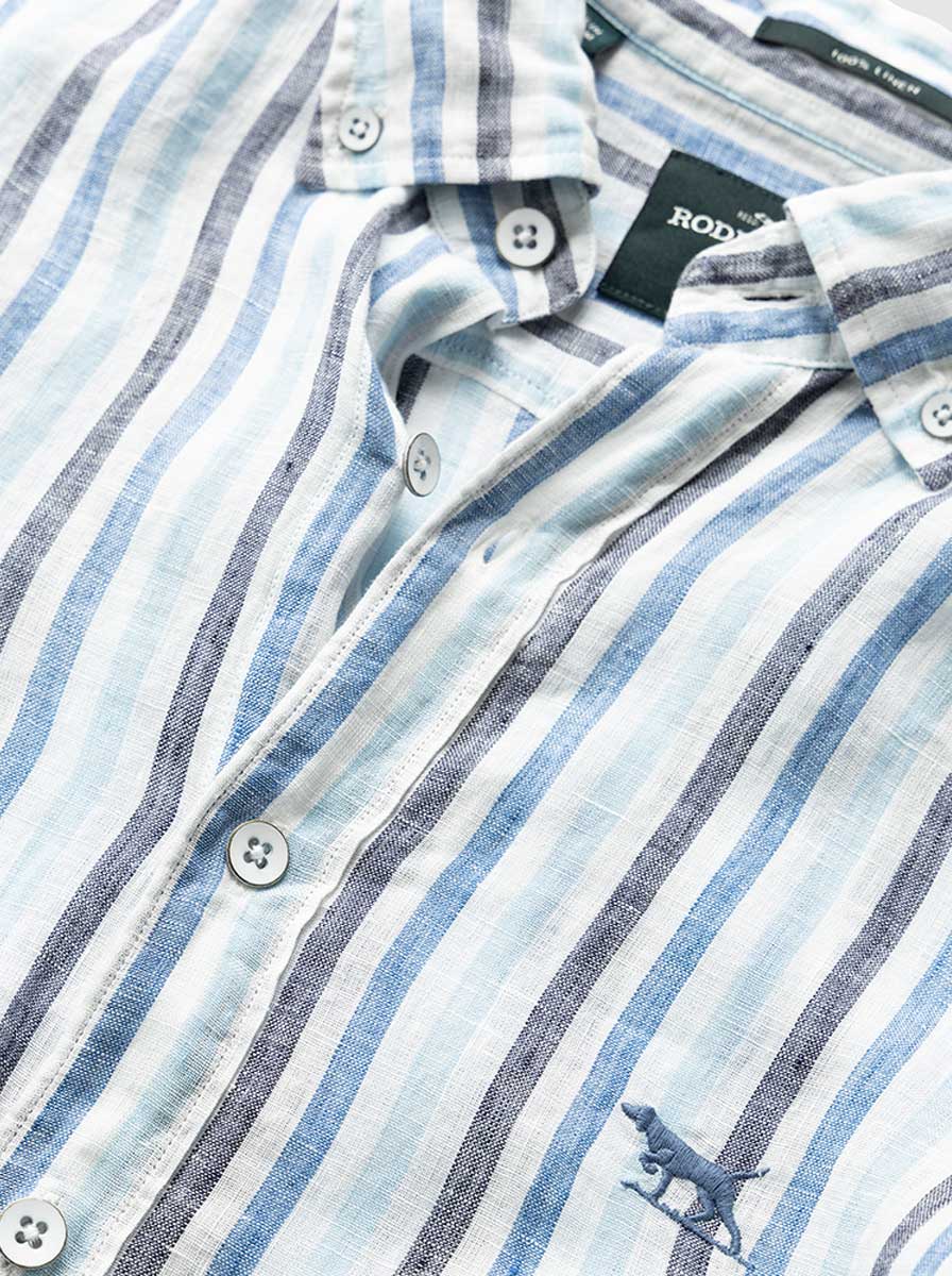 Rodd and Gunn Shirts Rodd & Gunn - Gimmerburn Sports Fit Stonewash Shirt