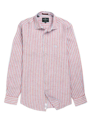 Rodd and Gunn Shirts Rodd & Gunn - Linen Striped Shirt 124