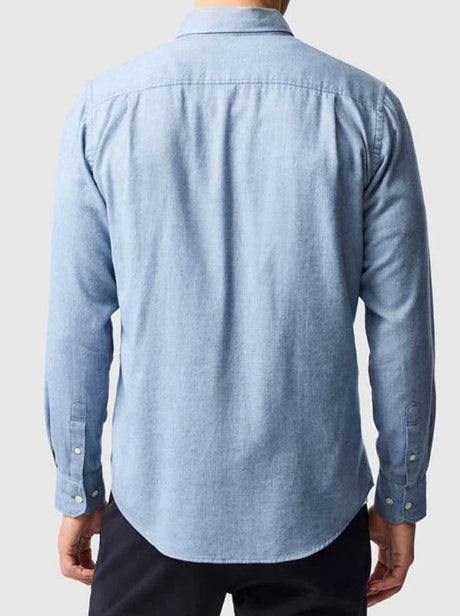 Rodd and Gunn Shirts Rodd & Gunn - Shirt - Barrhill Sports Fit Chambray Flannel