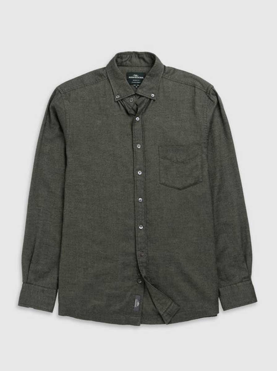 Rodd and Gunn Shirts Rodd & Gunn - Shirt - Barrhill Sports Fit Forest Flannel