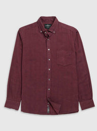 Rodd and Gunn Shirts Rodd & Gunn - Shirt - Barrhill Sports Fit Mulberry Flannel