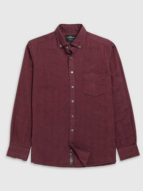 Rodd and Gunn Shirts Rodd & Gunn - Shirt - Barrhill Sports Fit Mulberry Flannel