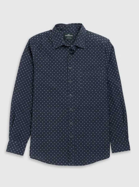 Rodd and Gunn Shirts Rodd & Gunn - Shirt - Harrington Sports Fit Blueberry Cord