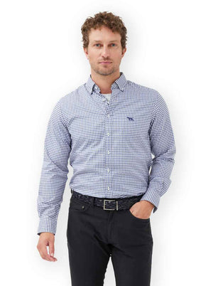 Rodd and Gunn Shirts Rodd & Gunn - Superfine Gunn Check Oxford Shirt