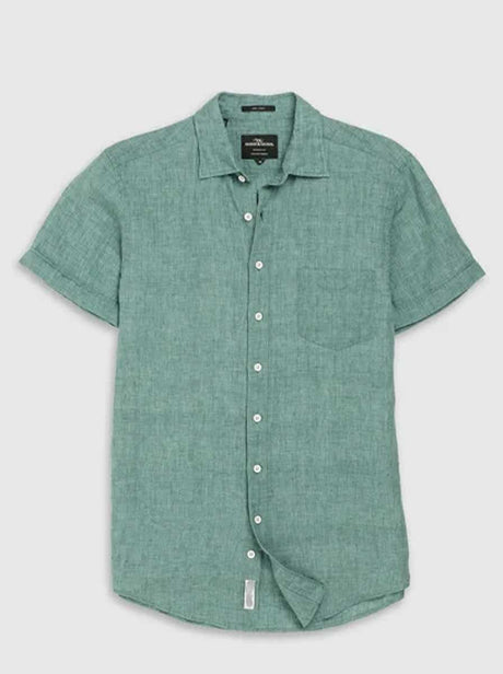 Rodd and Gunn Short Sleeve Shirts Rodd & Gunn - Palm Beach Sports Fit Savannah Short Sleeve Shirt