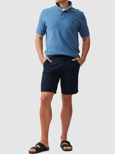 Rodd and Gunn Shorts Rodd & Gunn - Millwater Textured Midnight Shorts