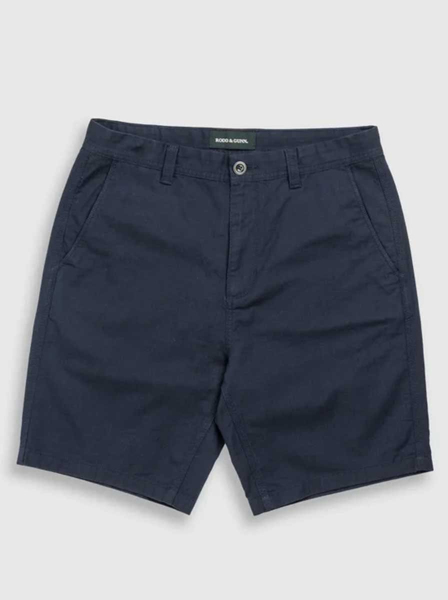 Rodd and Gunn Shorts Rodd & Gunn - The Gunn 9" Textured Midnight Shorts
