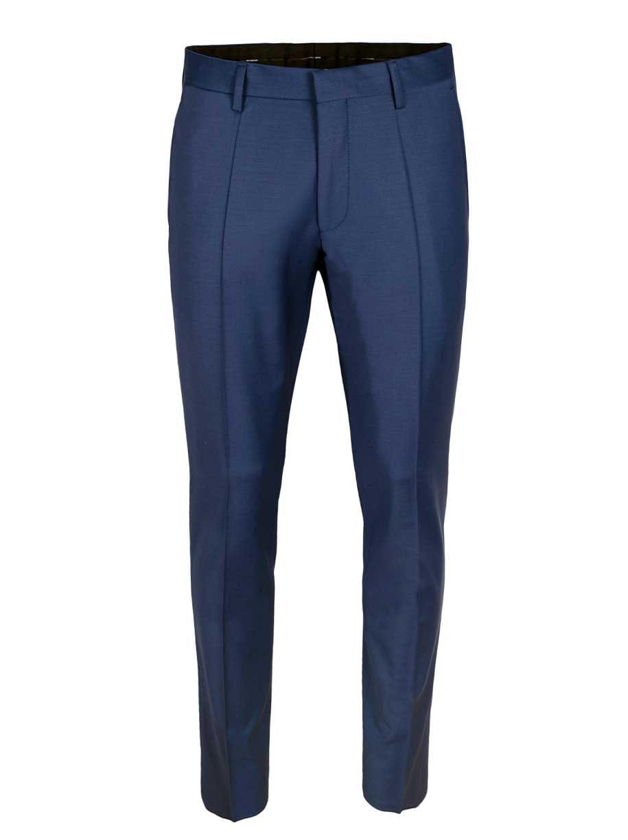 Roy Robson Chinos/Trousers Roy Robson - Suit Trousers - Blue Wool Stretch