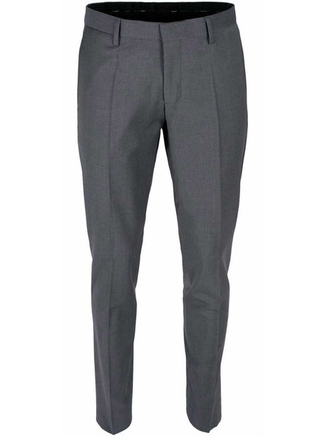 Roy Robson Chinos/Trousers Roy Robson - Suit Trousers - Grey Wool Stretch Slim Fit