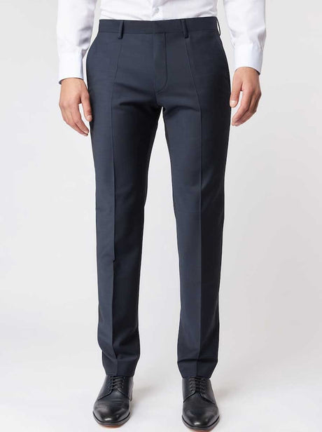 Roy Robson Chinos/Trousers Roy Robson - Suit Trousers - Navy Wool Stretch