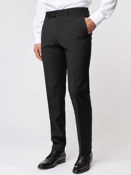 Roy Robson Chinos/Trousers Roy Robson - Suit Trousers - Super 110's Black Wool