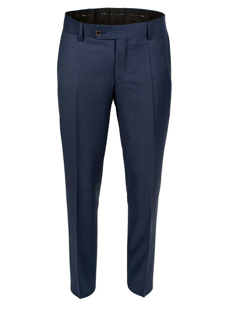 Roy Robson Chinos/Trousers Roy Robson - Suit Trousers - Super 130's Navy Birdseye Wool