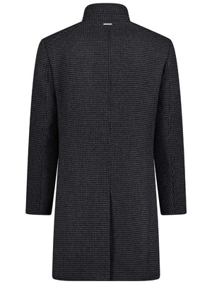 Roy Robson Coats Roy Robson - Grey Dogtooth Overcoat