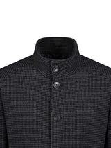 Roy Robson Coats Roy Robson - Grey Dogtooth Overcoat