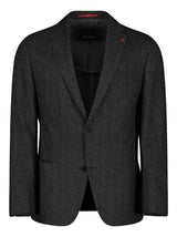 Roy Robson Jacket/Blazer Roy Robson - Grey Herringbone Slim Fit Blazer