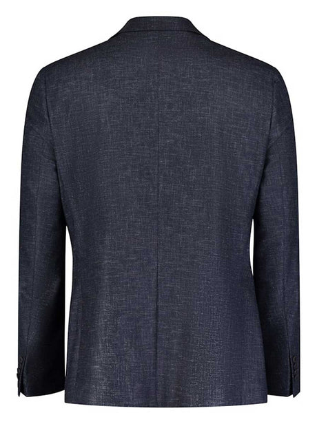 Roy Robson Jacket/Blazer Roy Robson - Linen Mix Navy Blazer