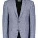 Roy Robson Jacket/Blazer Roy Robson - Linen Mix Textured Light Blue Blazer