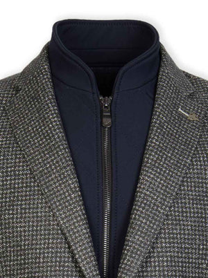 Roy Robson Jacket/Blazer Roy Robson - Puppy Tooth Check Blazer w/ Removable Gilet Insert 223