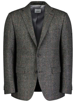 Roy Robson Jacket/Blazer Roy Robson - Shetland Tweed Grey Check Blazer