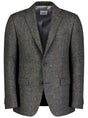 Roy Robson Jacket/Blazer Roy Robson - Shetland Tweed Grey Check Blazer