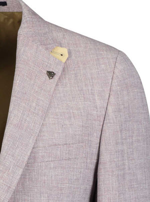 Roy Robson Jacket/Blazer Roy Robson - Wool/Linen Mix Pink Blazer