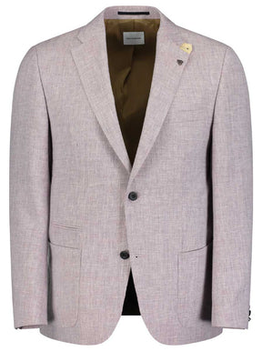 Roy Robson Jacket/Blazer Roy Robson - Wool/Linen Mix Pink Blazer