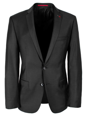 Roy Robson Suits Roy Robson - Suit Jacket - Black Wool Stretch