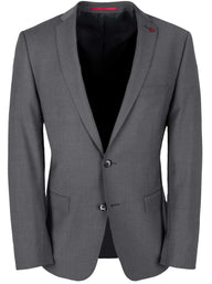 Roy Robson Suits Roy Robson - Suit Jacket - Grey Wool Stretch Slim Fit