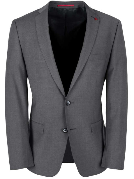Roy Robson Suits Roy Robson - Suit Jacket - Grey Wool Stretch Slim Fit