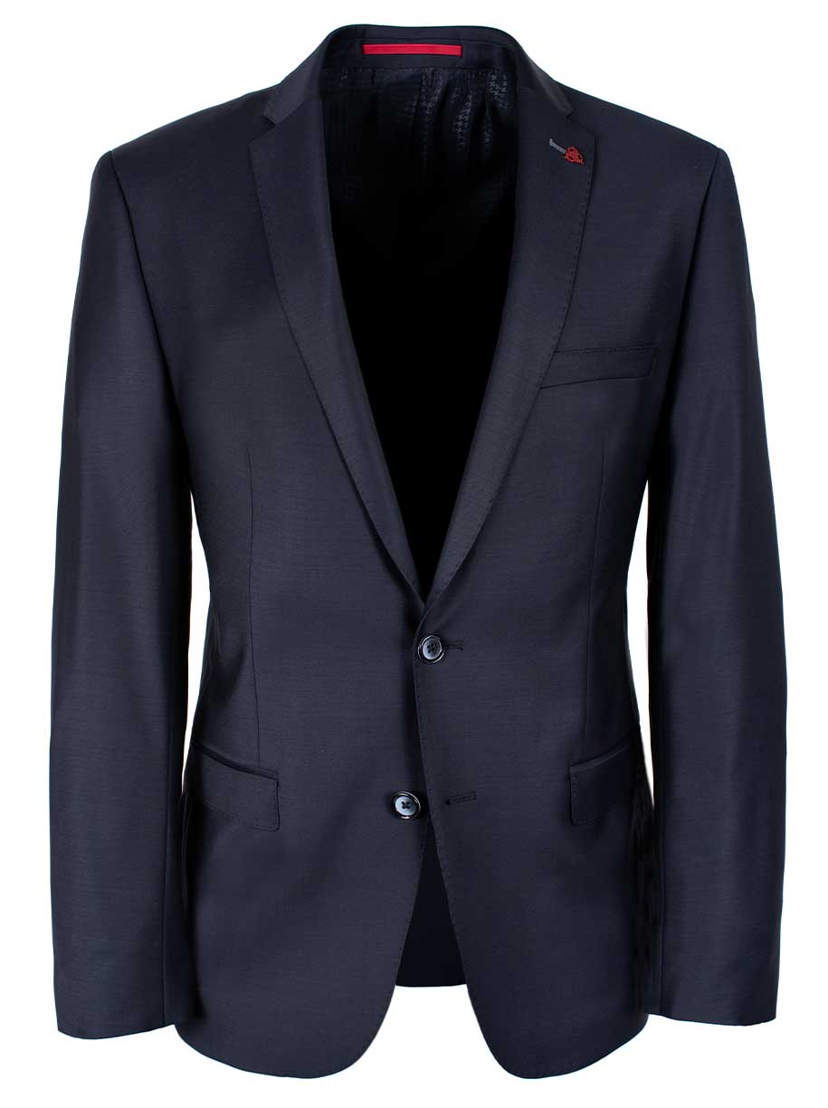 Roy Robson Suits Roy Robson - Suit Jacket - Navy Wool Stretch
