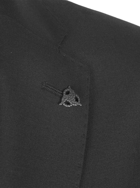 Roy Robson Suits Roy Robson - Super 110's Black Wool Suit