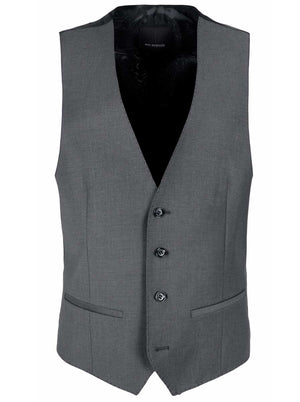 Roy Robson Waistcoat Roy Robson - Suit Waistcoat - Grey Wool Stretch Slim Fit